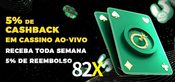 Promoções do cassino ao Vivo 82X